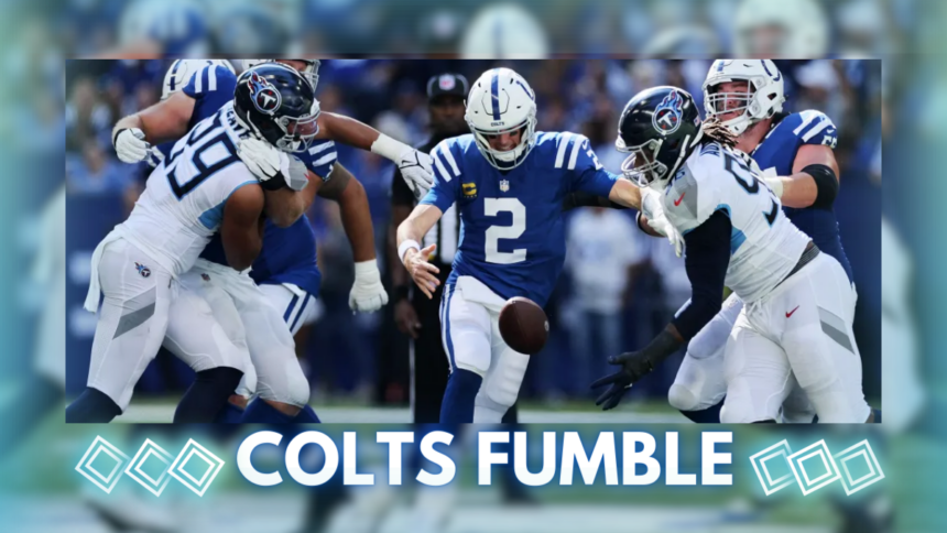 Colts Fumble In Final Road Game 2023